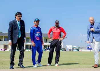 मल्ल र ऐरीको विस्फोटक ब्याटिङमा हङकङलाई नेपालको विशाल लक्ष्य