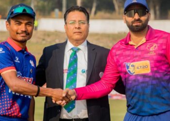 त्रिकोणात्मक टि-२० सिरिजको पहिलो खेलमा नेपाल र युएई भिड्दै