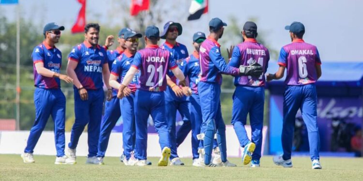 त्रिकोणात्मक सिरिजमा नेपालको लगातार दोस्रो जित, हङकङ ६ विकेटले पराजित
