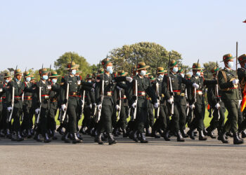 राष्ट्रपतिको उपस्थितिमा टुँडिखेलमा फूलपाती बढाइँ