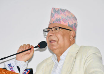 कांग्रेस बिनाको सरकारको कल्पनासमेत गर्न सकिदैंन : माधव नेपाल