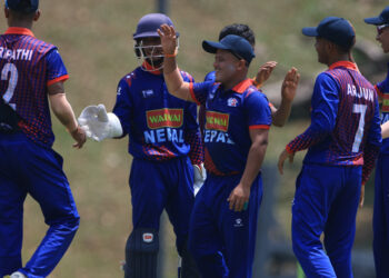 इरानमाथि नेपालको ठूलो जित, खनालको शतक