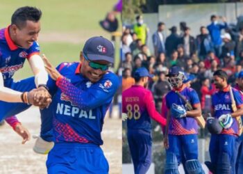 त्रिकोणात्मक टी-२० सिरिज : नेपालको पहिलो खेल युएइसँग