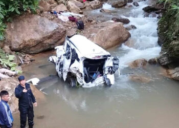 पाल्पामा कार दुर्घटना : ६ जनाको मृत्यु, चालक गम्भीर घाइते