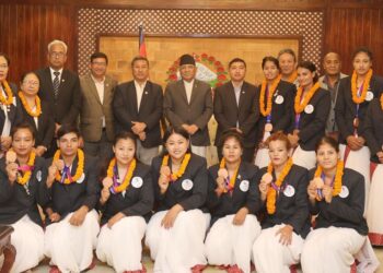 खेलकुद विकासका लागि सघाउने प्रधानमन्त्रीको प्रतिबद्धता