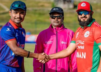 नेपाललाई ओमानको १४६ रनको लक्ष्य