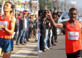 नेपालगन्ज म्याराथनको उपाधि गोपिचन्द्र र सन्तोषीलाई
