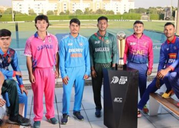 एसिसी यू–१९ एसिया कप : पाकिस्तानसँग भिड्दै नेपाल