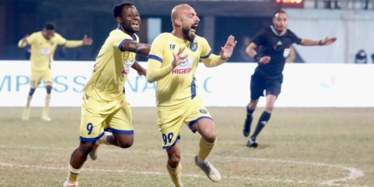 सुरुवाती अग्रता बनाएको धनगढीलाई काठमाडौंले बराबरीमा रोक्यो