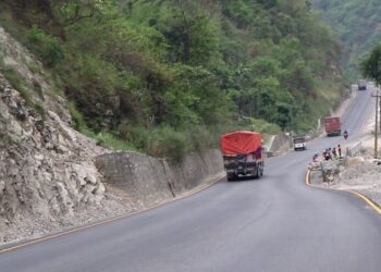 नारायणगढ–मुग्लिन सडकखण्ड दैनिक चार घण्टा बन्द हुने