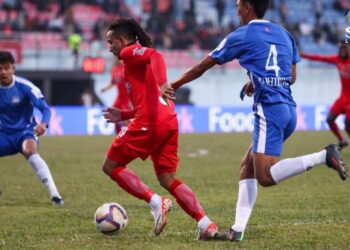 नेपाल सुपर लिग : काठमाडौं र झापाकाे खेल बराबरी