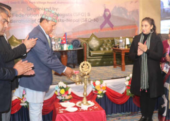 क्यान्सरविरुद्धको लडाईंमा सार्क राष्ट्र एक ठाउँमा उभिनु पर्छ : स्वास्थ्यमन्त्री बस्नेत