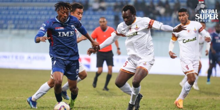 बुटवल र चितवनको खेल बराबरीमा सकियो