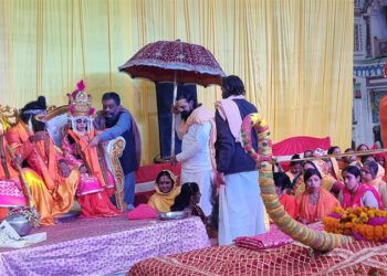 सीताराम विवाह पञ्चमीको तेस्रो दिन ‘धनुष यज्ञ’ सम्पन्न