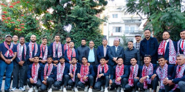 यू-१९ एसिया कप खेल्ने टोलीको बिदाइ, लक्ष्य टेस्ट राष्ट्रलाई हराउने