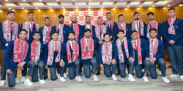 यू–१९ विश्वकप खेल्ने खेलाडीको बिदाइ